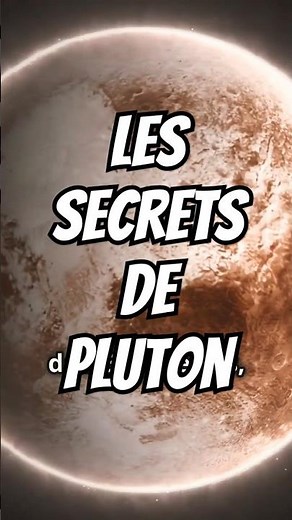 Pluton : Les Mystères Fascinants de la Planète Naine ! #astronomie #espace #ExplorationSpatiale