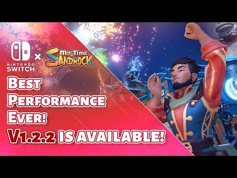 My Time at Sandrock V1.2.2 Trailer | Nintendo Switch