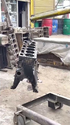 Unbelievable Repair! Broken Caterpillar Engine Restored Like New #shorts