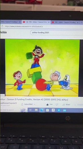 PBS Promo LEGO Proud Sponsors Of Arthur 2001