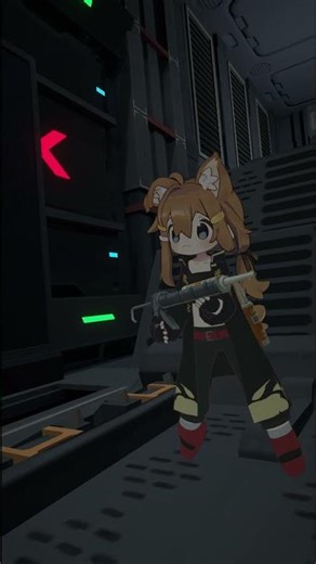 コーキングで世界を救うためにカタパルトに乗り込むまめひなた #vrchat #ワールド探訪 #まめひなた #山羊のメア #クラエナ