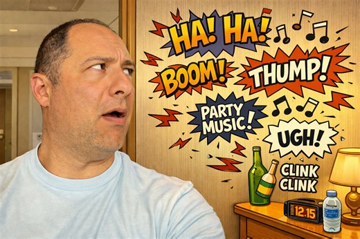 Can you move to another stateroom if you have a noisy neighbor? Here's what to do