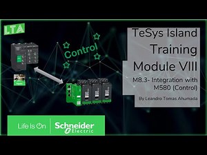 Training TeSys Island - M8.3 Integration with Modicon M580 (Control)