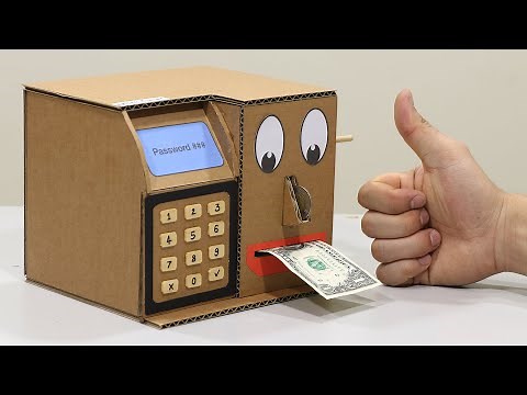 Build Personal Money Saving Machine Design as ATM