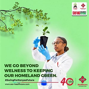 Our mission reaches past clinics and into conservation.​ 😊 This year, we’ll plant 40,000 indigenous trees in Ngong Forest on 28th November, 2025.​ ​ Join us: https://tinyurl.com/2nfjkh5e #AARHealthcare #AsHumanAsYou #SwingForKenyasFuture | AAR Healthcare