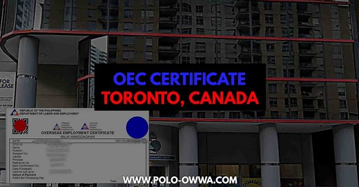 How to Apply OEC Certificate in Toronto, Canada