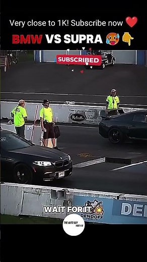 BMW vs SUPRA Drag Race 😳💥 | Supra Leaves BMW SHOCKED in Seconds!