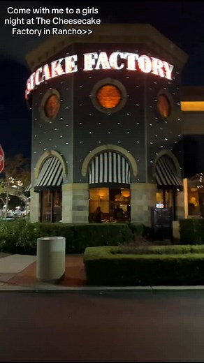 #POV:Come with me to a girls night out at one of my favorite restaurants Cheesecake Factory! 🥂 🍽️ 😍🌃👀💯#fyp #foodreview #cheesecakefactory #ranchocucamonga #resturantreview #doubletaptolike @mustard.love #follow4follow #pho #fyp #fypシ゚viral #foryou #foryoupage #fypシ #ranchocucamonga #caligirl #foodie #foodreview #resturantreview #foodlover #salmon #girlsnightout #foodlover #goviral #trending #viral #reelsofinstagram #comment4comment #girlsnight | Darcy