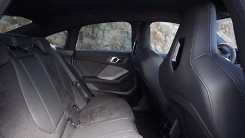 The new BMW M235 xDrive Gran Coupé Interior Design in Miami Blue