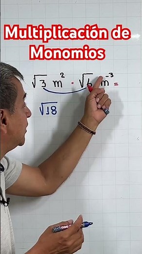 Multiplication of Monomials #mathematics #algebraically #maths #mathematica