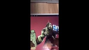 Drawing Hulk Avengers Digitally