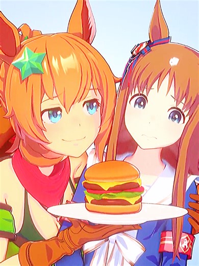 Taiki Shuttle disfruta de un tentempié en Umamusume