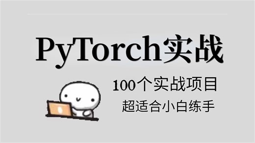 【2025最全实战项目】整整100个PyTorch练手项目合集，学习PyTorch入门小白最新版全套教程必备，练完即可毕业，练手项目~项目经验~毕设/课设