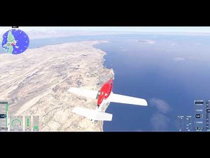 Flying Over the Strait of Hormuz | Microsoft Flight Simulator 2024