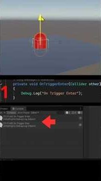 nity 6: Handle collisions like a PRO! 🚀 #gamedev #shorts #unitytutorial