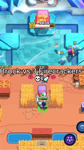 Brock vs 3 Firecrackers 💀🚀 (INSANE CLUTCH?!)
