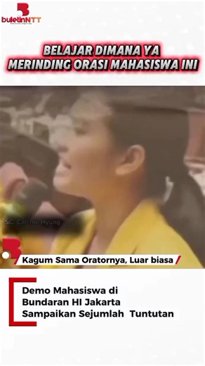 Kagum sama Oratornya..Demo menyampaikan Aspirasi Hak Anak Bangsa, tetapi jangan anarkis, dan merupakan fasilitas umum. Salam Hormat #jakarta #indonesia #demo #mahasiswa #buletinntt