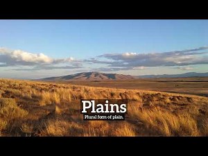 What is Plains? | How Does Plains Look? | How to Say Plains in English?