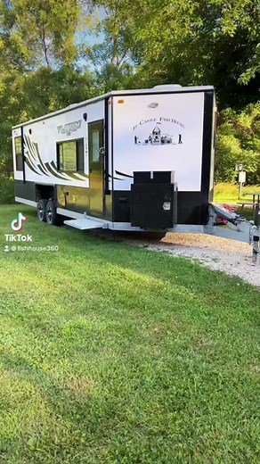 From #campground to a frozen lake miles off shore! #wheelhouse #rvlife #rvtiktok