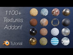 [2.80] 1100+ Amazing Textures with 1 Click, Extreme PBR Addon for Blender