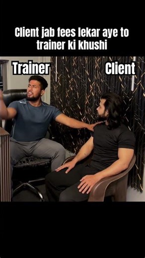 Trainer vs client #youtubeshorts #funny #explorefitness #comedy #trending #motivation #fitwithaman