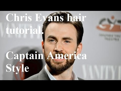 Hair tutorial Captain America First Avengers Style(REALLY EASY AND QUICK!)