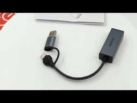 BENFEI USB Type-C to Ethernet Adapter - Product Showcase