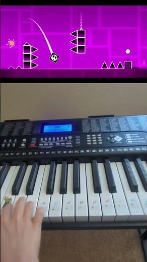 how to play can't let go from geometry dash #gd #geometrydash #piano #games ‪@djviofficial‬