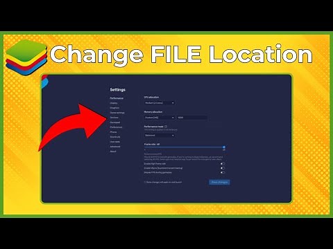How To Change BlueStacks File Location - Full Guide