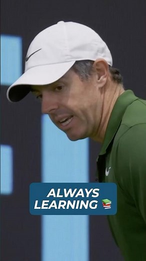 Even the best need help with chipping 🤝 #tgl #golf #rorymcilroy