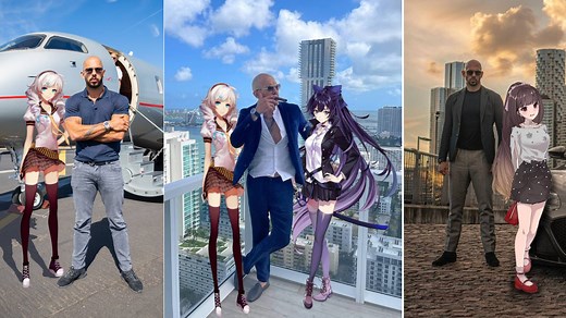 Andrew Tate Anime Girl Selfies | Know Your Meme