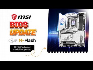 MSI How to Update BIOS using M-FLASH !