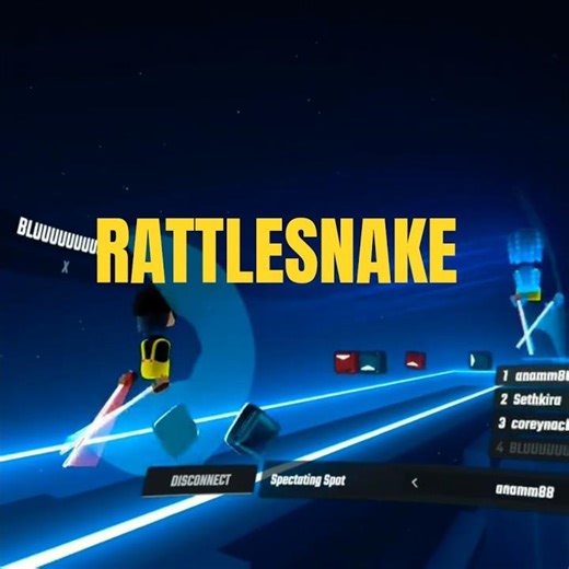 ANAMM88/COREYNACH/SETHKIRA #rattlesnake #beatsaber #Monstercat #subscribe #short #shortsfeed #expert