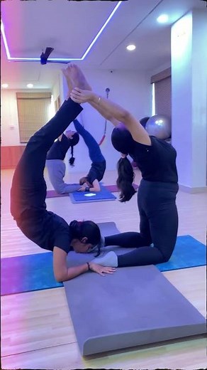 Acro Yoga with Partner | Build Trust, Strength & Connection at Ujjayi Yoga Fitness