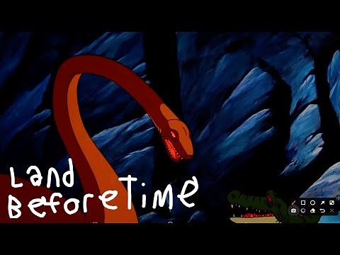 The Land Before Time IV: Journey Through The Mists [1996] Plesiosaurus Screen Time