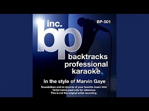 Mercy Mercy Me (the Ecology) (Instrumental Track Without Background Vocal) (Karaoke in the...