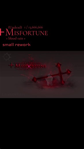 selling misfortune to everyone. 🩸🩸🩸 they say it's bad omen, but it's something entirely different. I hope it's okay if the song has lyrics I like it kikuo makes good songs --- An aura concept I like myself because the idea of it being misfortune instead of fortune in a luck based game. also I love this blood rain biome it's just great and it's October take all the candy and get haunted by ghosts and stuff idk what more to say so back to sleep ZzZzZzZz 😴 #solsrng #solsrngroblox #geometrydash 