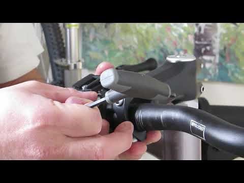 Handlebar adapter (shim) installation (24.5mm to 31.8mm)