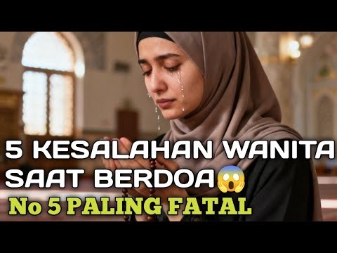 5 KESALAHAN WANITA KETIKA BERDOA || NO 5 PALING FATAL😥