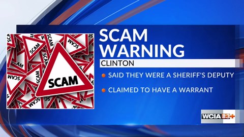 Clinton Police warn public of deputy impersonation scam