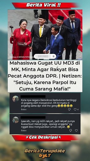 KEDAULATAN ADA DI TANGAN RAKYAT‼️🔥 #trendingshorts #shorts