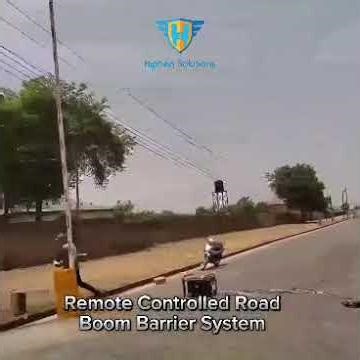 Seeking the best price for a remote-controlled road boom barrier syste...