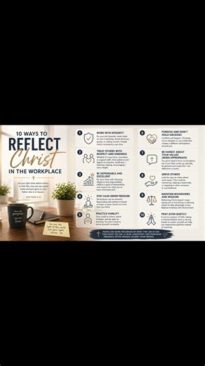 Reflect Christ at Work in 60 Seconds ✨ | Faith in Action
