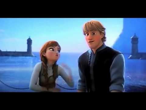 The End Of Frozen - Kristoff and Anna kiss