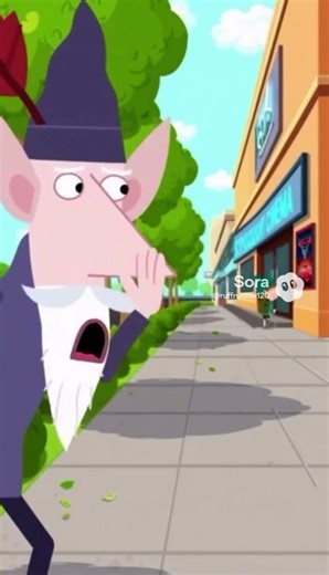 Elf from ben and holly, did you skip school to watch cars 2.