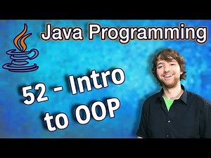 Java Programming Tutorial 52 - Intro to Object Oriented Programming (OOP)
