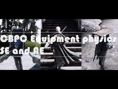 SKYRIM MOD I CBPC Equipment physics SE and AE