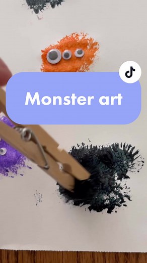 Easy Monster Art for Kids | Cute Monster Pictures Tutorial