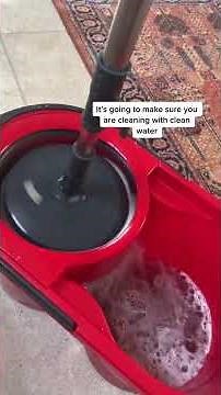 How to use the spin mop