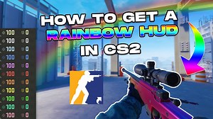 HOW TO GET A RAINBOW HUD IN CS2? - (2024 Guide for Counter-Strike 2)